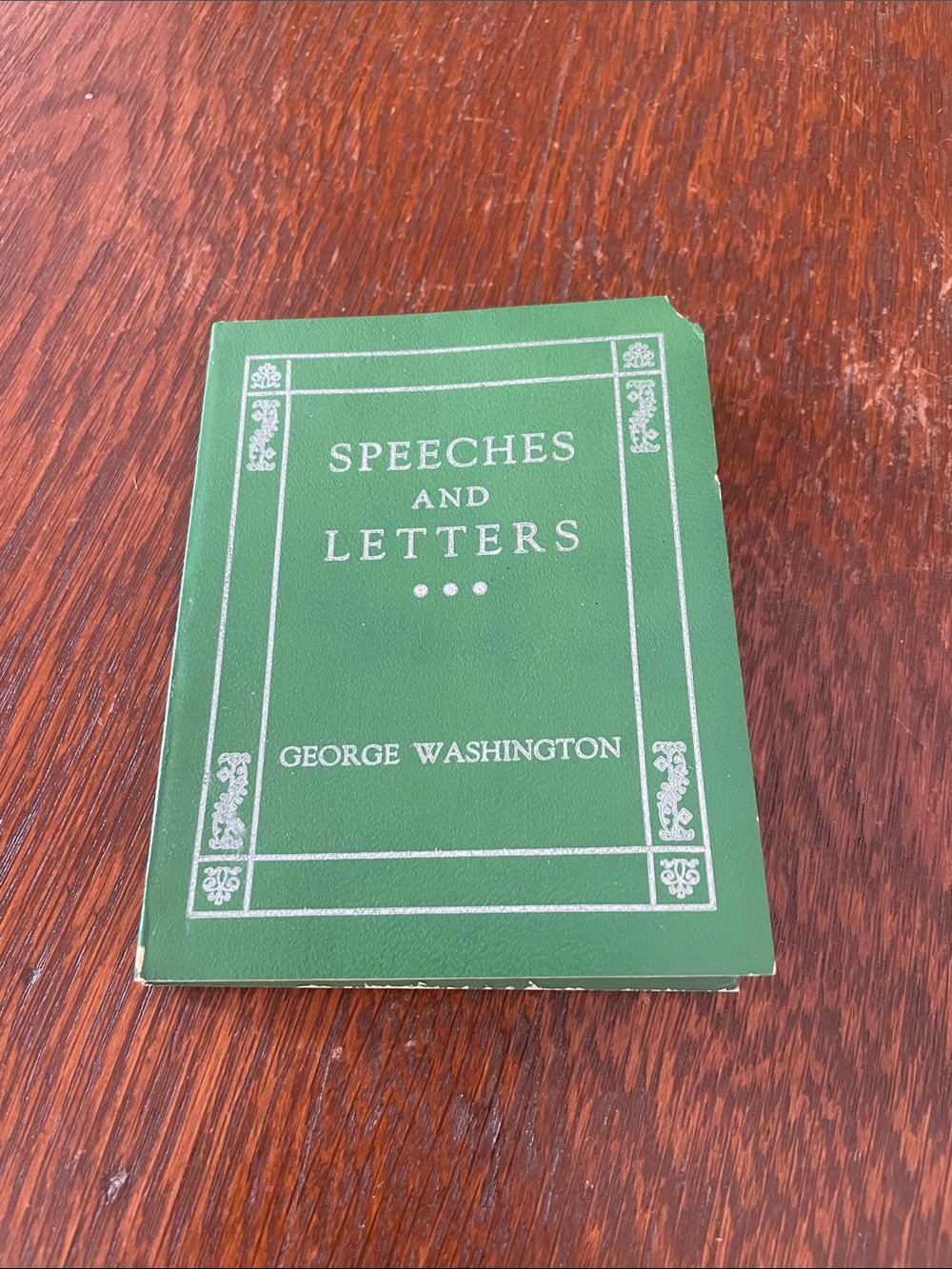 Speeches and letters tiny book from George Washington -20’s